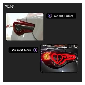 ハートテール BRZ 86 Amazon | トヨタ86テールライト2012-2018 / スバルBRZ改造ハート